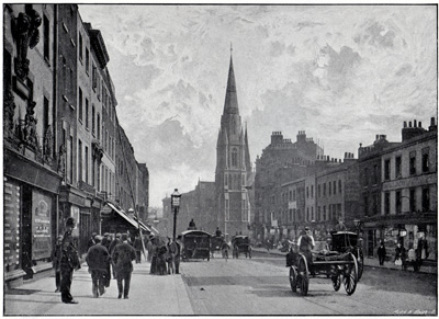 Westminster Bridge, with Christ Church